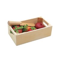 طقم سلطة خضار خشبية للأطفال |Kit W10B472 | بيت الشجرة