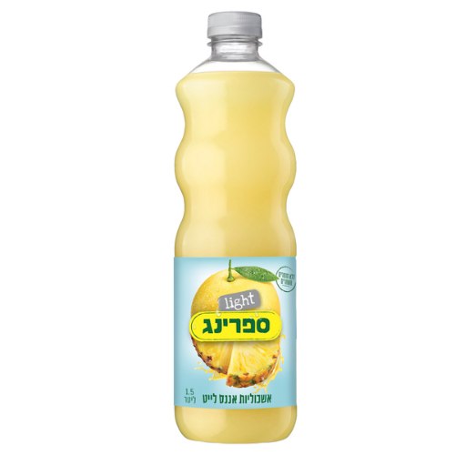 ספרינג אשכוליות אננס לייט 1.5 ליטר