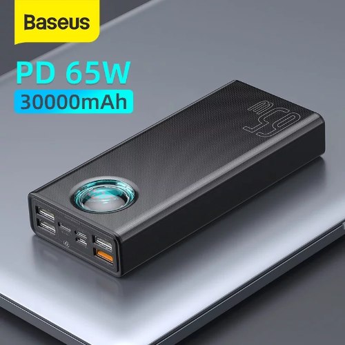Baseus 65W Power Bank 30000mAh PD Quick Charging