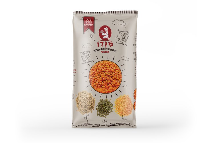 עדשים כתומות 500 גרם