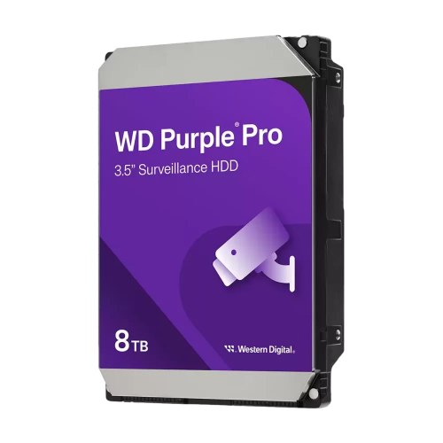כונן קשיח פנימי Western Digital Purple Pro Smart Video 8TB