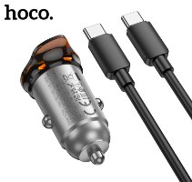 מטען רכב מהיר במיוחד עם כבל  HOCO NZ16A 43W C TO C