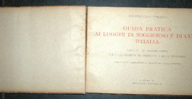 מדריך טיולים עתיק, איטליה 1934, אתרי נופש וספא אלפים, פיימונטה - כולל מפות ותמונות