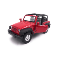 וילי - דגם  ג'יפ רגלנר  רוביקון - WELLY 2007 JEEP WRANGLER RUBICON 1:34