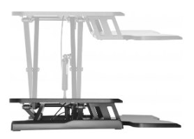 מעמד מתכוונן למחשב עם מדף מקלדת לומי DWS28-02N
