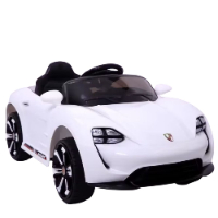 רכב ממונע 6V פורשה + מוט דחיפה