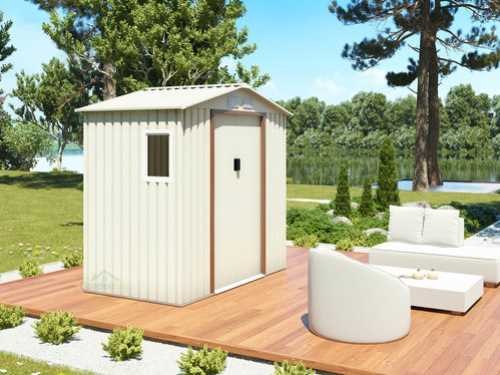 מחסן מתכת פרמיום דגם T74 מידות 2.13X1.27 מבית EverGreen SHED