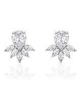 Alona Earrings Silver