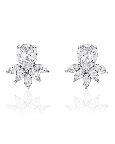Alona Earrings Silver