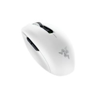 עכבר גיימינג אלחוטי צבע לבן Razer Orochi V2 – Bluetooth עכבר לבן בודד עם לוגו Razer וכפתורי צד שחורים