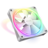 NZXT F120 RGB Duo Fans 120mm White