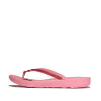 Fit Flop Iqushion Multi Crystal Ergonomic Flip Flops aumbre pink אייקושין מולטי ספרקל ורוד אומברה