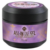 ג'ל בניה צבעוני מגנטיק Magnetic All in One Gel Topaz Twinkle