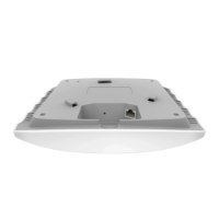 נקודת גישה Omada EAP223 AC1350 Access Point – 5GHz המציג את תחתית המוצר האפורה עם חיבור רשת גלוי