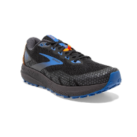 נעלי ריצה לשטח גברים 3 Divide צבע שחור כחול | BROOKS | ברוקס