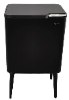 שחור - פח אשפה על רגליים מירה Mira MB36L 36L
