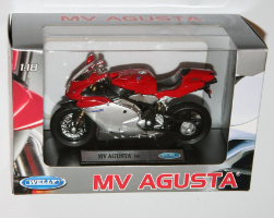 וילי - אופנוע אם וי אגוסטה - WELLY MV AGUSTA 1:18