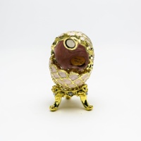 Golden Pink Faberge Egg