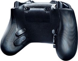 בקר משחק אלחוטי Razer Wolverine V3 Pro Xbox X|S – מבט על גב הבקר עם כפתורי M נוספים ומתגי טריגר
