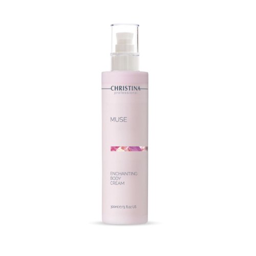 קרם גוף מועשר תמציות ורדים 300 מ"ל Christina Muse Enchanting Body Cream