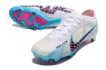 ללא גרב - נעלי כדורגל Air Zoom Mercurial Vapor XV לבנות