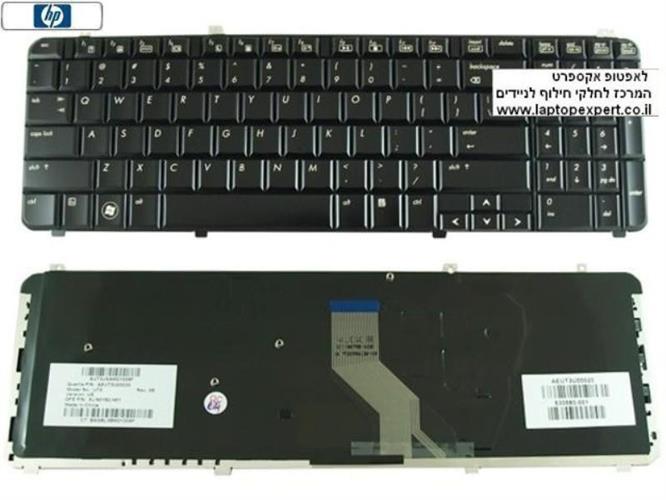 החלפת מקלדת למחשב נייד HP Pavilion DV6 DV6-1000 DV6-2000 Keyboard 534606-001
