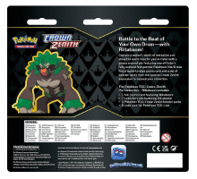 Pokemon TCG: Crown Zenith Rillaboom Pin Blister Pack קלפי פוקימון TCG מקוריים בליסטר קראון זנית'