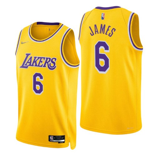 Los Angeles Lakers LeBron James #6  21-22