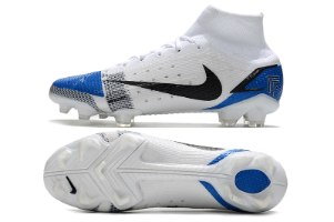 נעלי כדורגל Nike Mercurial Superfly 8 Elite FG לבן כחול