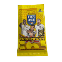 פיפא 365 - חפיסת 6 קלפים - FIFA 365 ADRENALYN XL 2026