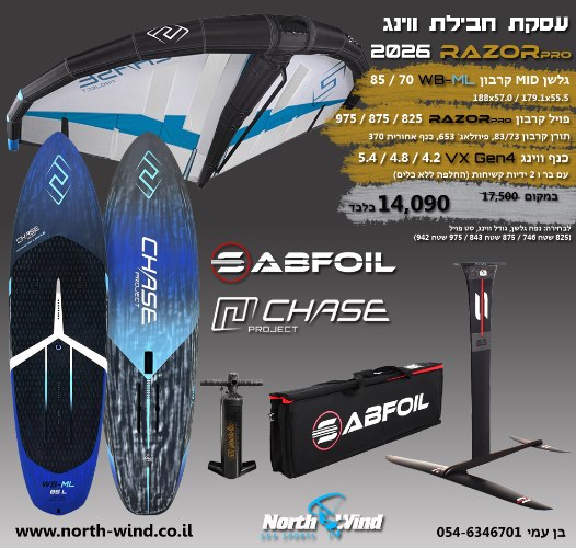חבילת MID ווינגפויל  RAZOR PRO מלאה