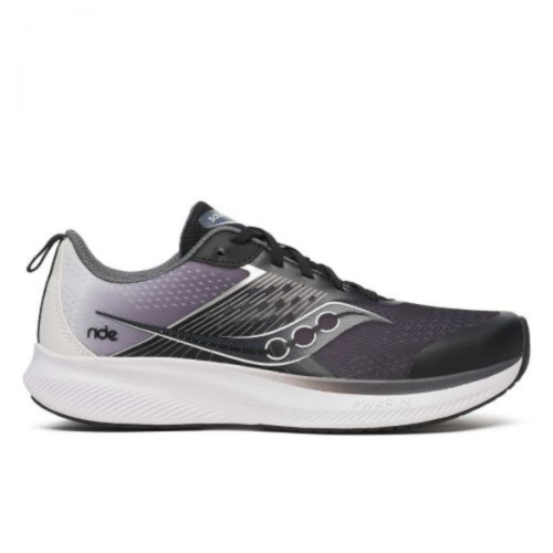 SAUCONY RIDE KDZ נעלי נוער בנים שחור משולב