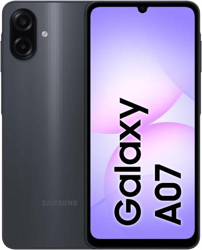 סמסונג A07 - 4GB / 64GB - אחריות גטסל 24 חודשים - צבע שחור