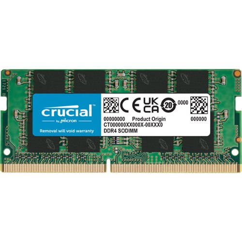 זכרון ‏למחשב נייד Crucial 8GB DDR4-3200 SODIMM CT8G4SFRA32A