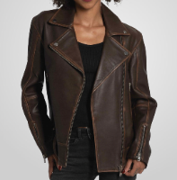 Bod&Christensen-HARPER OVERSIZED BOYFRIEND JACKET CHOCOLATE