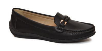 נעלי מוקסין נוחות לנשים עם אבזם דגם - Z671