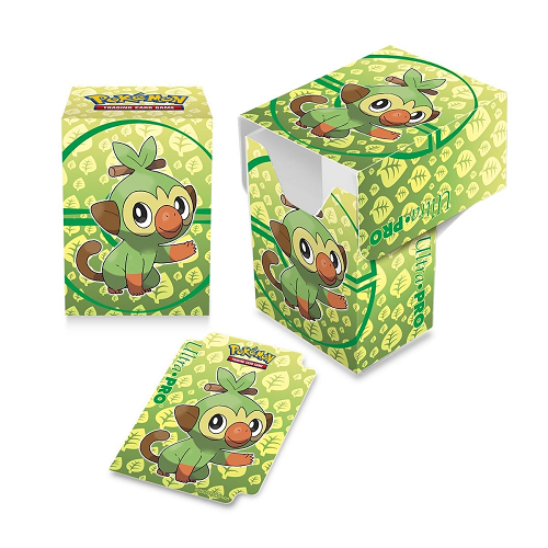 Sword and Shield Galar Starters Grookey Full View Deck Box for Pokemon קופסת אחסן לקלפי הפוקימון