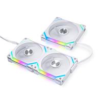 סט 3 מאווררים Lian Li SL120 V2 Uni-Fan לבנים