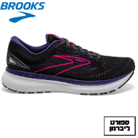 BROOKS | ברוקס - נעלי ריצה נשים 1B Glycerin 19 BROOKS | צבע שחור סגול