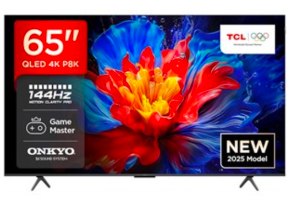 טלוויזיה "65 4K QLED-MiniLED מבית TCL דגם 65C6K