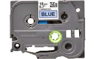 סרט סימון שחור על רקע כחול Brother TZe541 Labelling Tape Cassette 18mmx8m