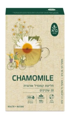 חליטת פרחי קמומיל אורגנית - CHAMOMILE