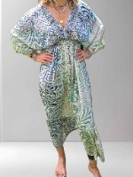 שמלת בוהו שרוולים