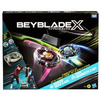 בייבלייד אקסטרים Beyblade X Xtreme Battle Set F9588 – זירה, סביבונים ומשגרים | Hasbro