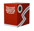 אדום - Dragon Shield Deck Shell קופסת אחסן גדולה לקלפים של דרגון שילד