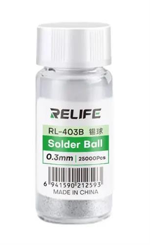 כדוריות בדיל להלחמה דגם RL-403B 0.3MM