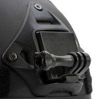 מתאם שטוח למצלמות גוף ו-GoPro - תושבת שטוחה עם חיבור מהיר לשטח ספורט וכוחות ביטחון