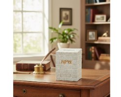 קופת צדקה דמוי אבן דגם כותל