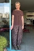מכנסי אתוש מנומרים