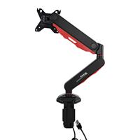 IIYAMA Elite Gaming Aluminium Gas Monitor Arm Desk Clamp-Gro